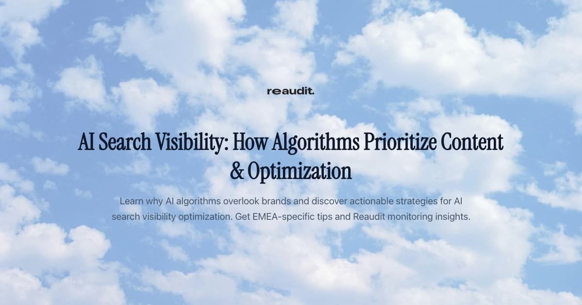 How AI Algorithms Prioritize Content: Why Brands Get Overlooked and How to Optimize