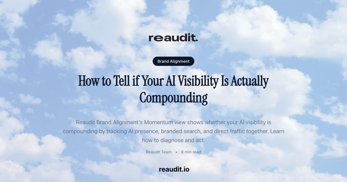 How to Tell if Your AI Visibility Is Actually Compounding